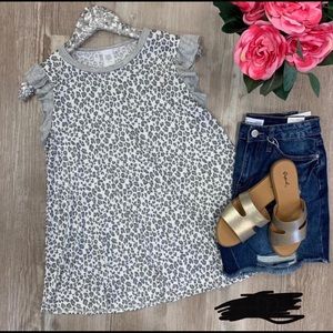 Super Cute Leopard Print Top